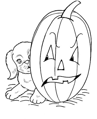 Scary Jack O Lantern Coloring Pages – Colorings.net