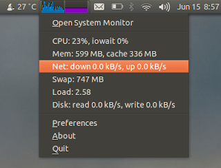 cpu usage indicator ubuntu 12.04