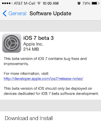 iOS 7 Beta 3 Expires On August 29, 2013