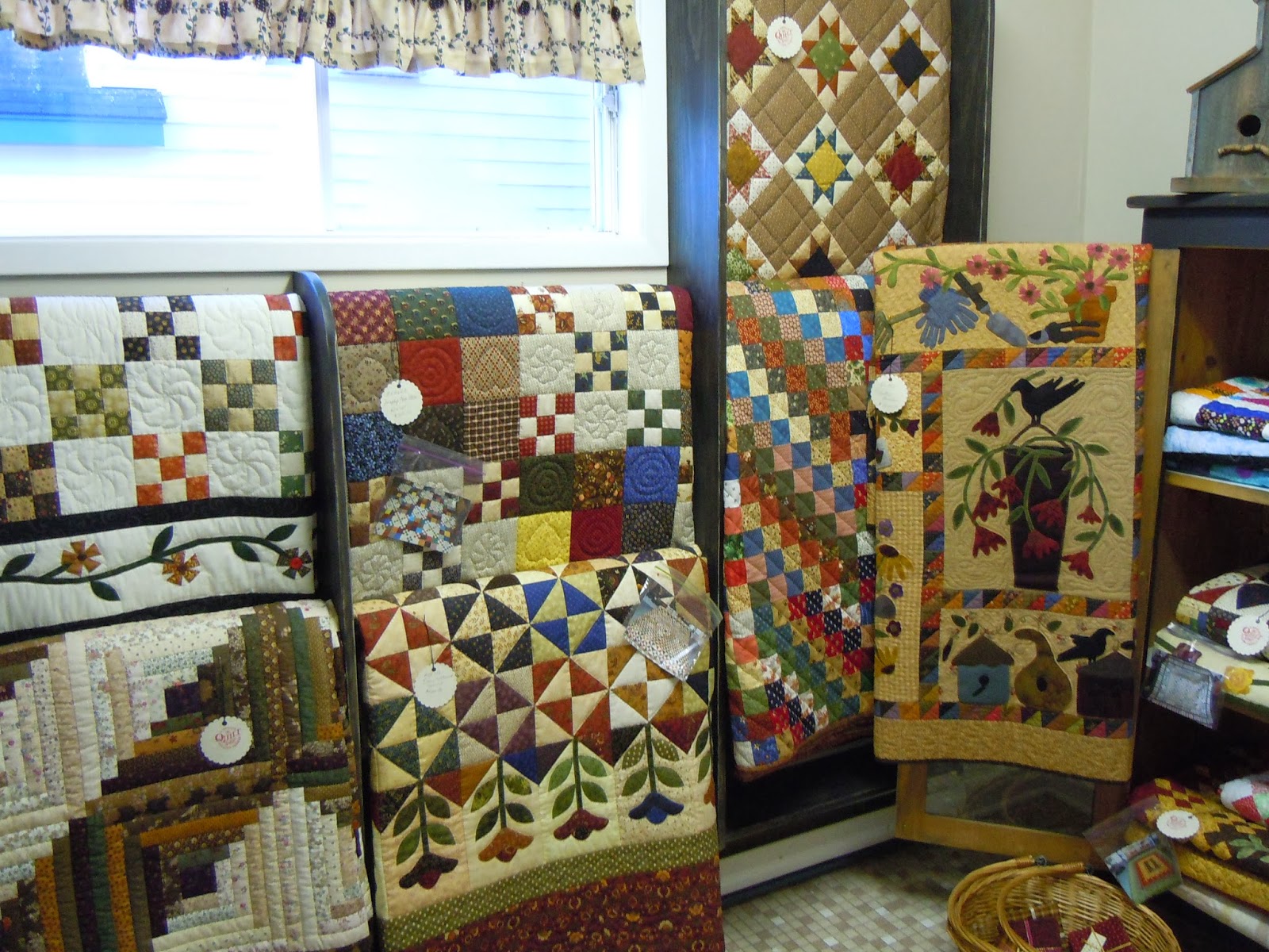 The Painted Quilt A Needle Pulling Thread Quilt Shop