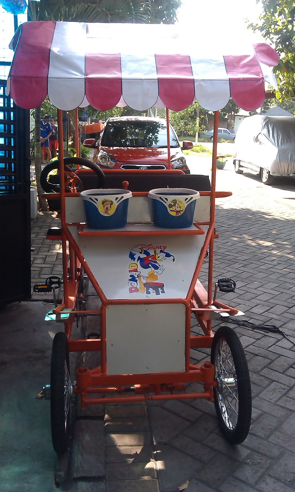 082131404044 BECAK SEPEDA GOWES CINTA SURABAYA SIDOARJO ...