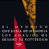 "El mendigo que sabía de memoria los Adagios de Erasmo de Rotterdam" de Evandro Affonso Ferreira