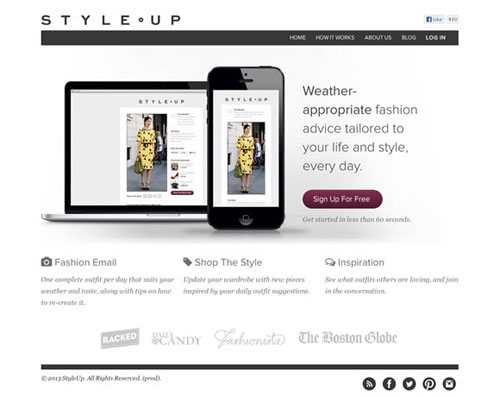 white web design