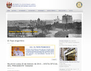 En la página web del Rotary Club de Buenos Aires 13-03-2013, se felicita al . rotary club el papa argentino