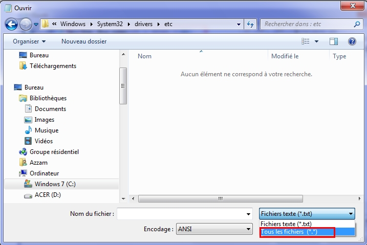Windows 7 Bloquer Un Site Avec Le Fichier Hosts Sous Windows 7