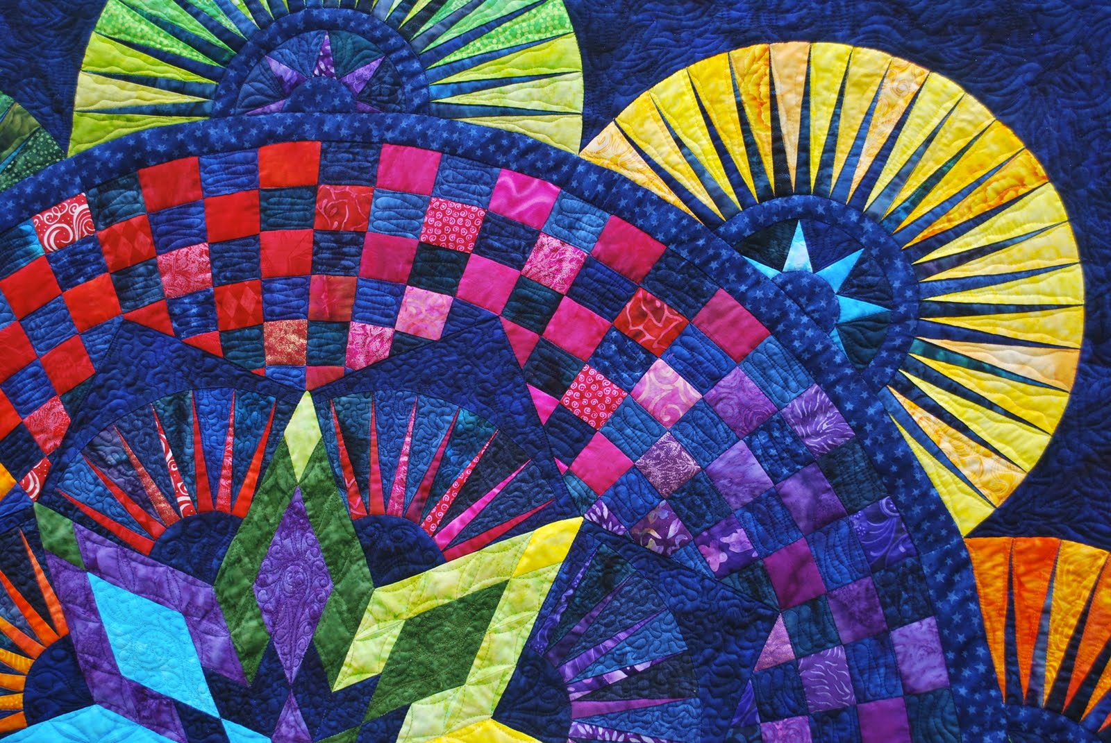 CabinQuilter Circle of Life Raffle QuiltAppraised 7500!