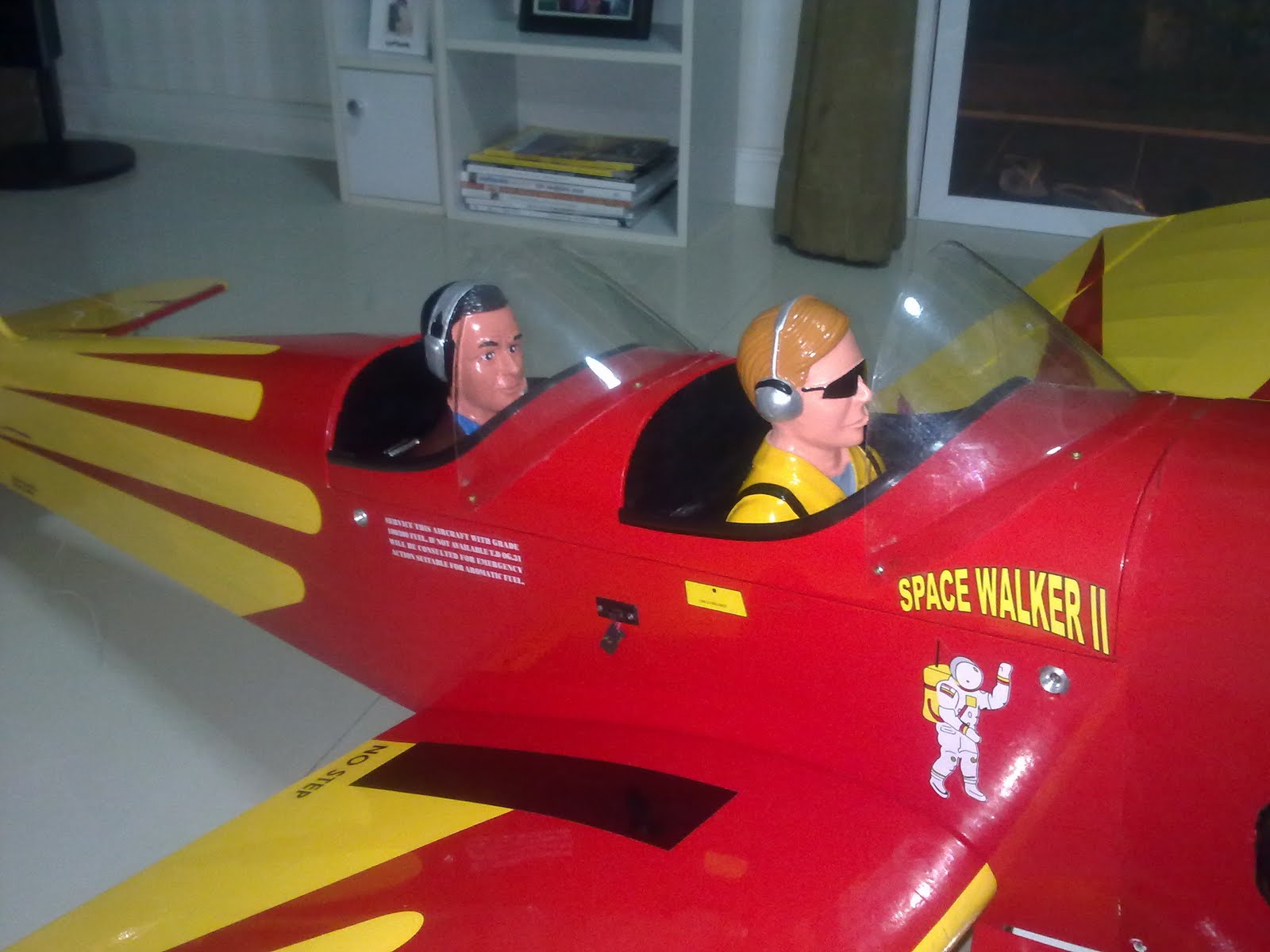 RC Airplane Safety Awareness Hit by rc airplane propeller Part1