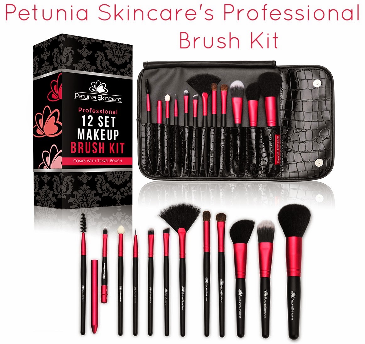 Makeup Application Made Easy with Petunia Skincare's Professional Brush