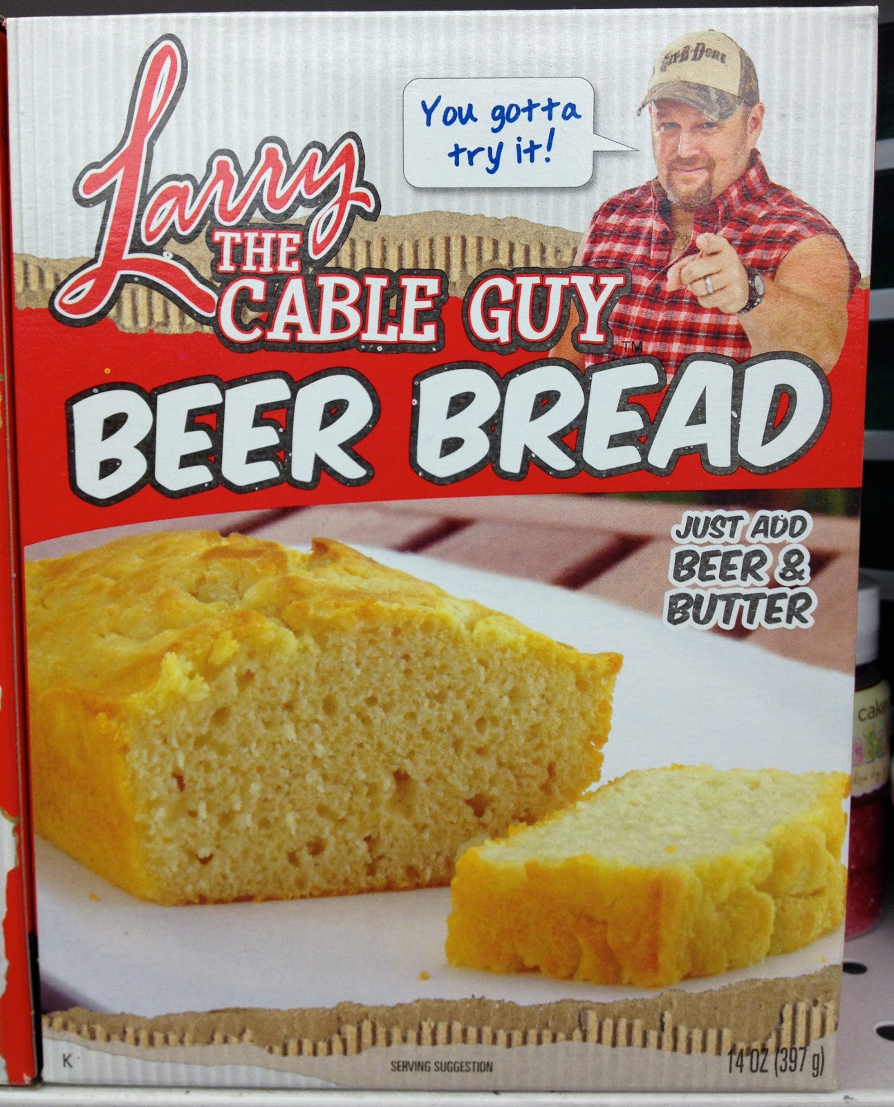 No Weird Shit! Larry the Cable Guy Beer Bread and Fish Batter