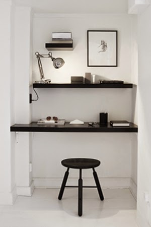 La oficina en casa - covitaca handmade blog || interior stylist