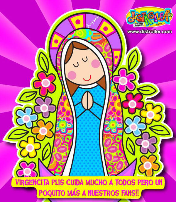 Virgen De Guadalupe Caricatura Virgen De Guadalupe Caricatura