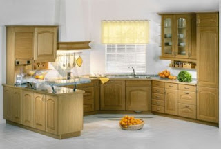 Traditional kitchen cabinets design