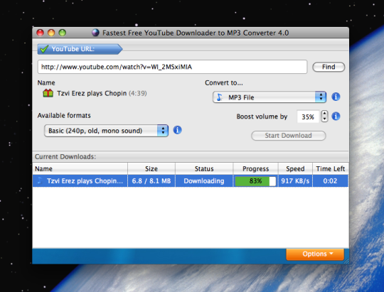convert from youtube to mp3 mac