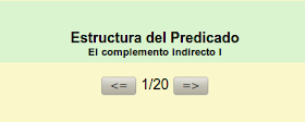 COMPLEMENTO INDIRECTO I COMPLEMENTOS DEL VERBO