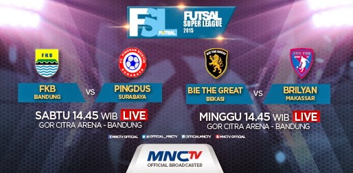 Bie The Great Bekasi vs Brilyan Makassar (FSL) 2015 Bie The Great Bekasi vs Brilyan Makassar Futsal 2015