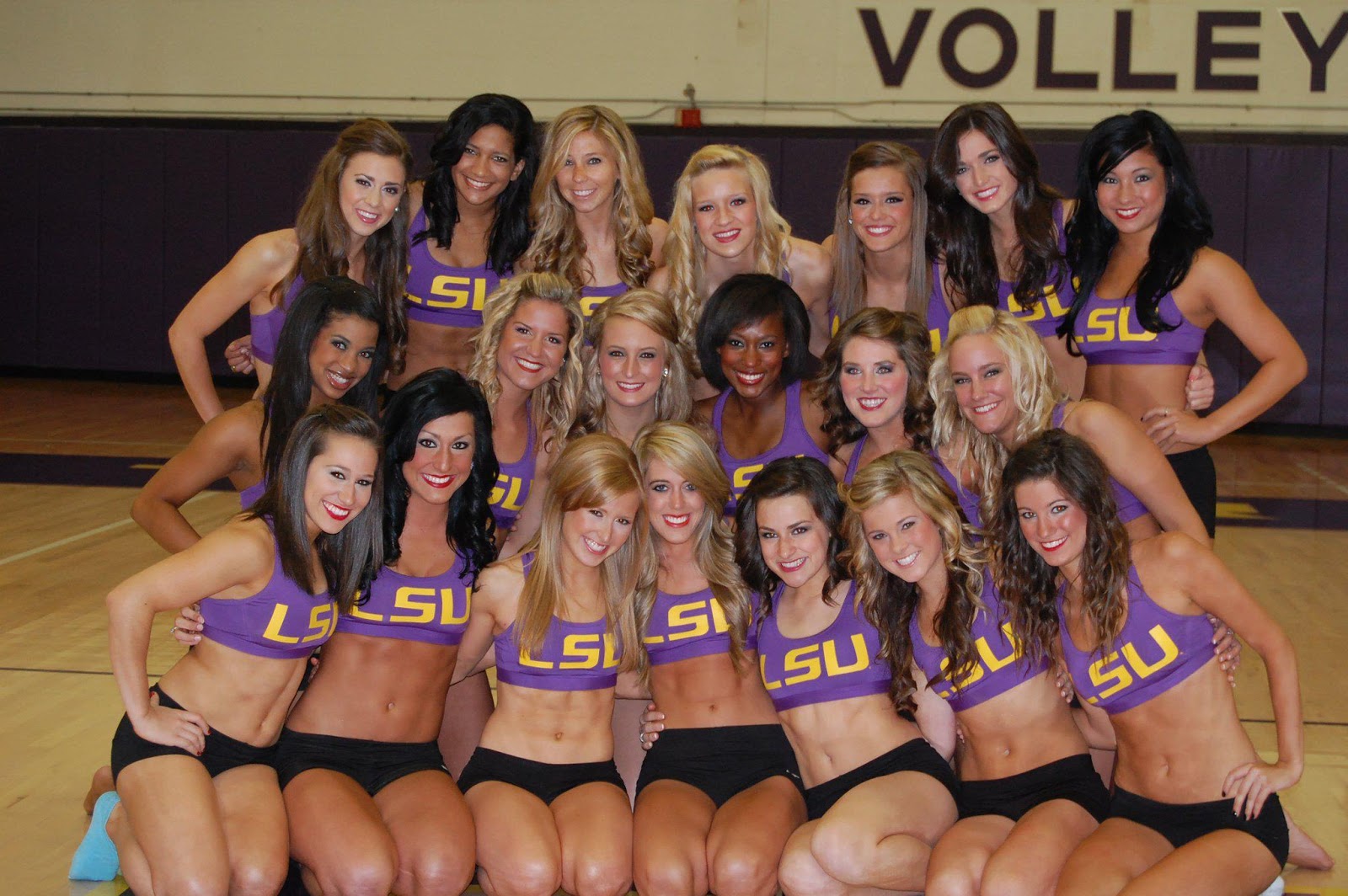 College cheerleader orgy