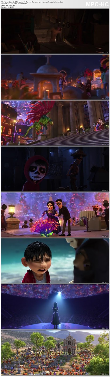 Capturas de la película.
