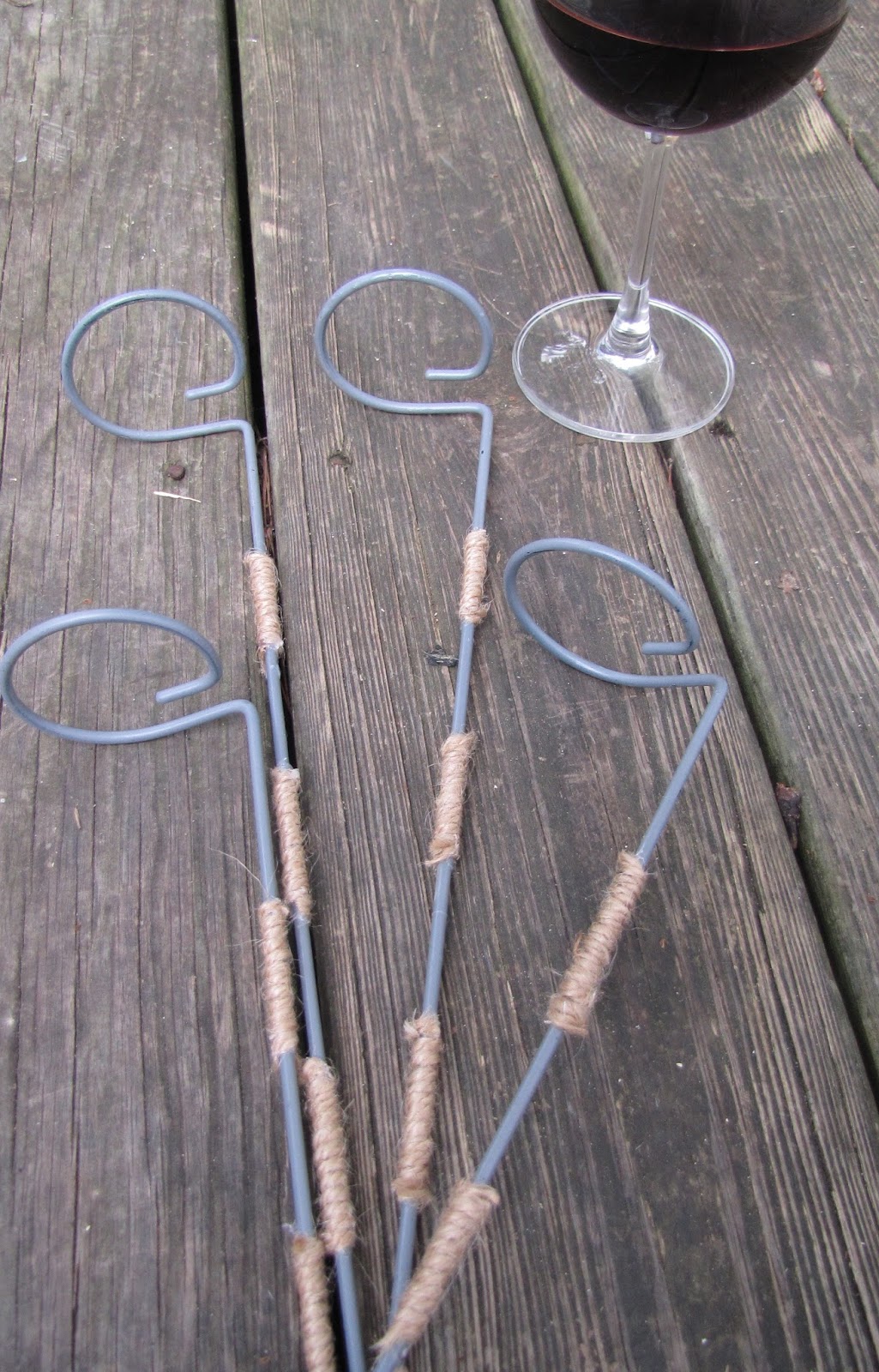 events uncorked Party DIY {Garden Wine Stakes}