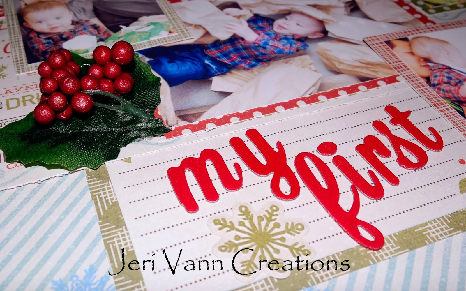 FotoBella: My First Christmas Layout