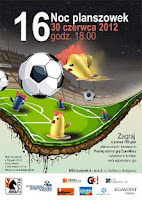 plakat - Noc Planszówek