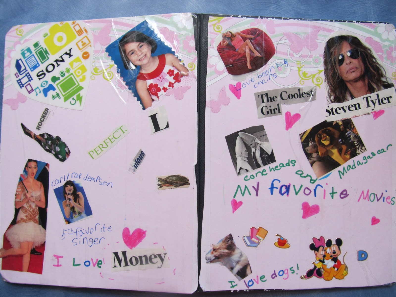 Hindi holiday homework cover page design image