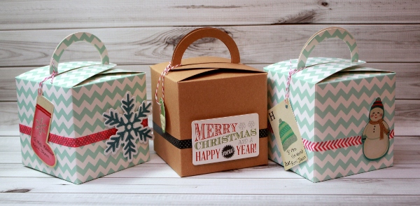 Taylor Stamped: Quick Christmas Boxes