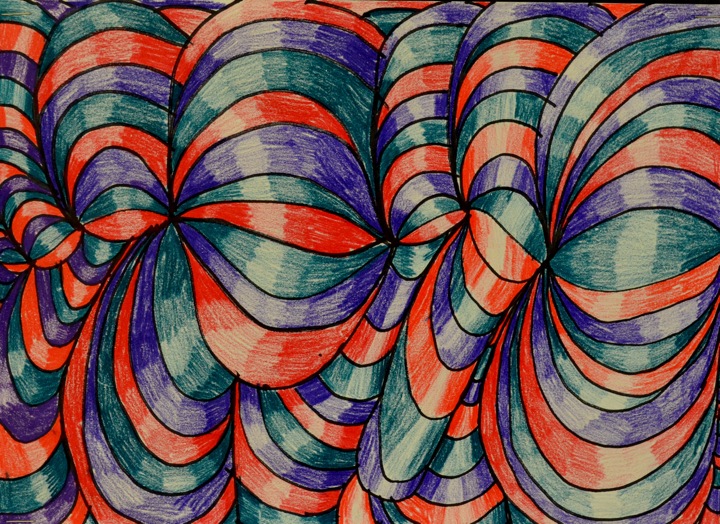 Expedition Art Cross Contour Line Designs