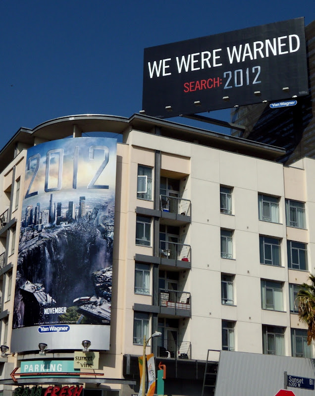 We Were Warned 2012 billboard