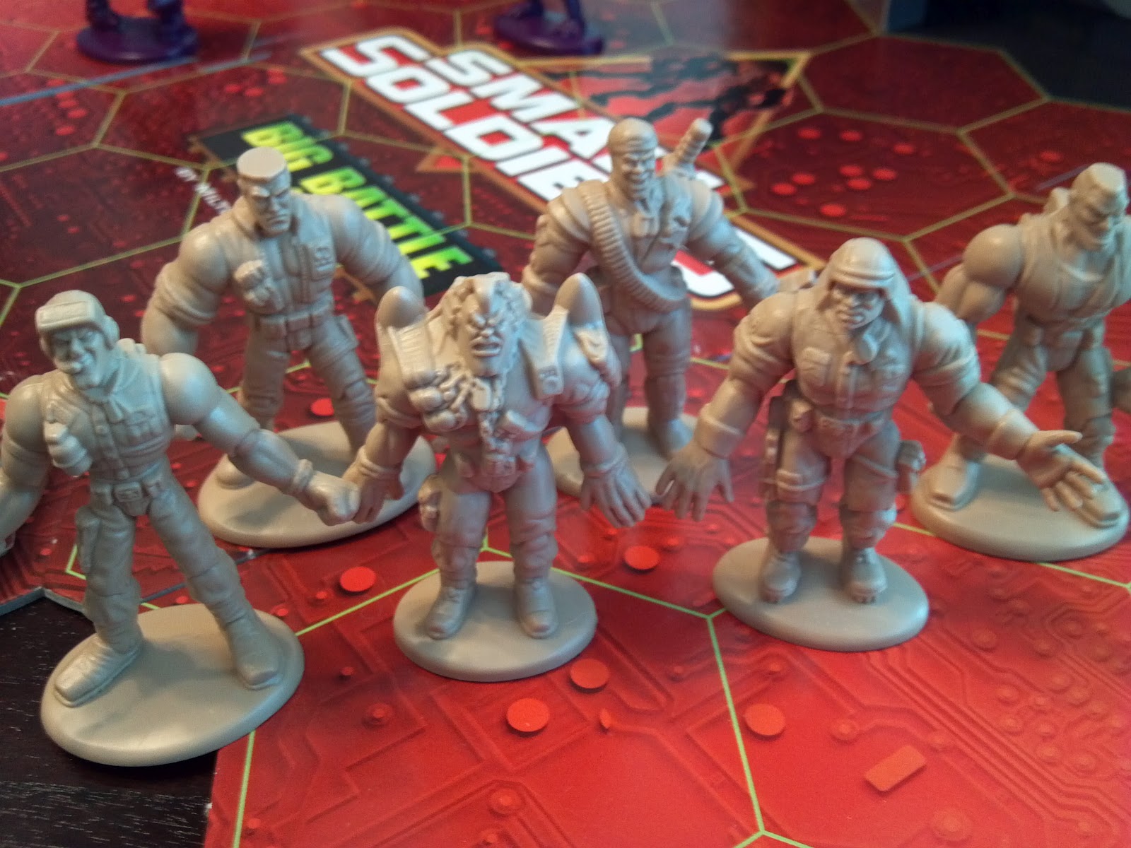 Small Soldiers Big Battle Game A Board Game A Day