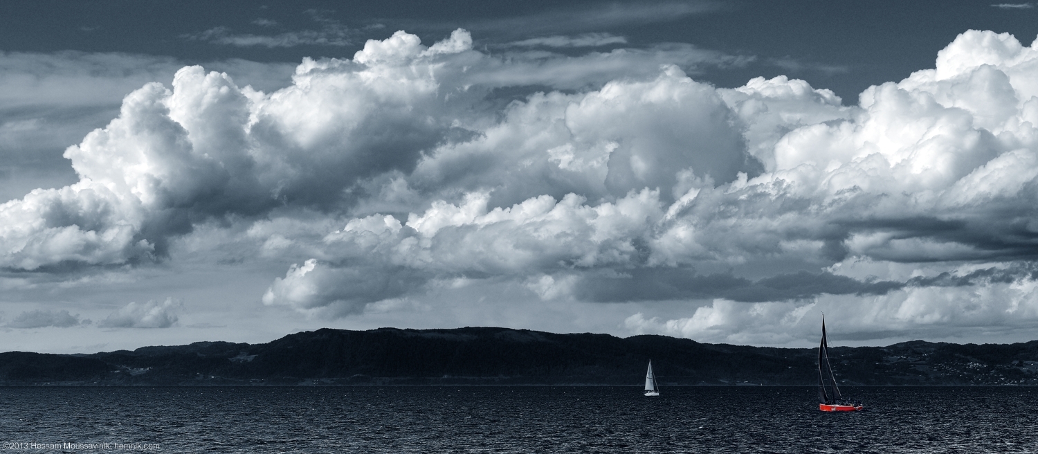 Sailing Photo of a sailing boat in the sea