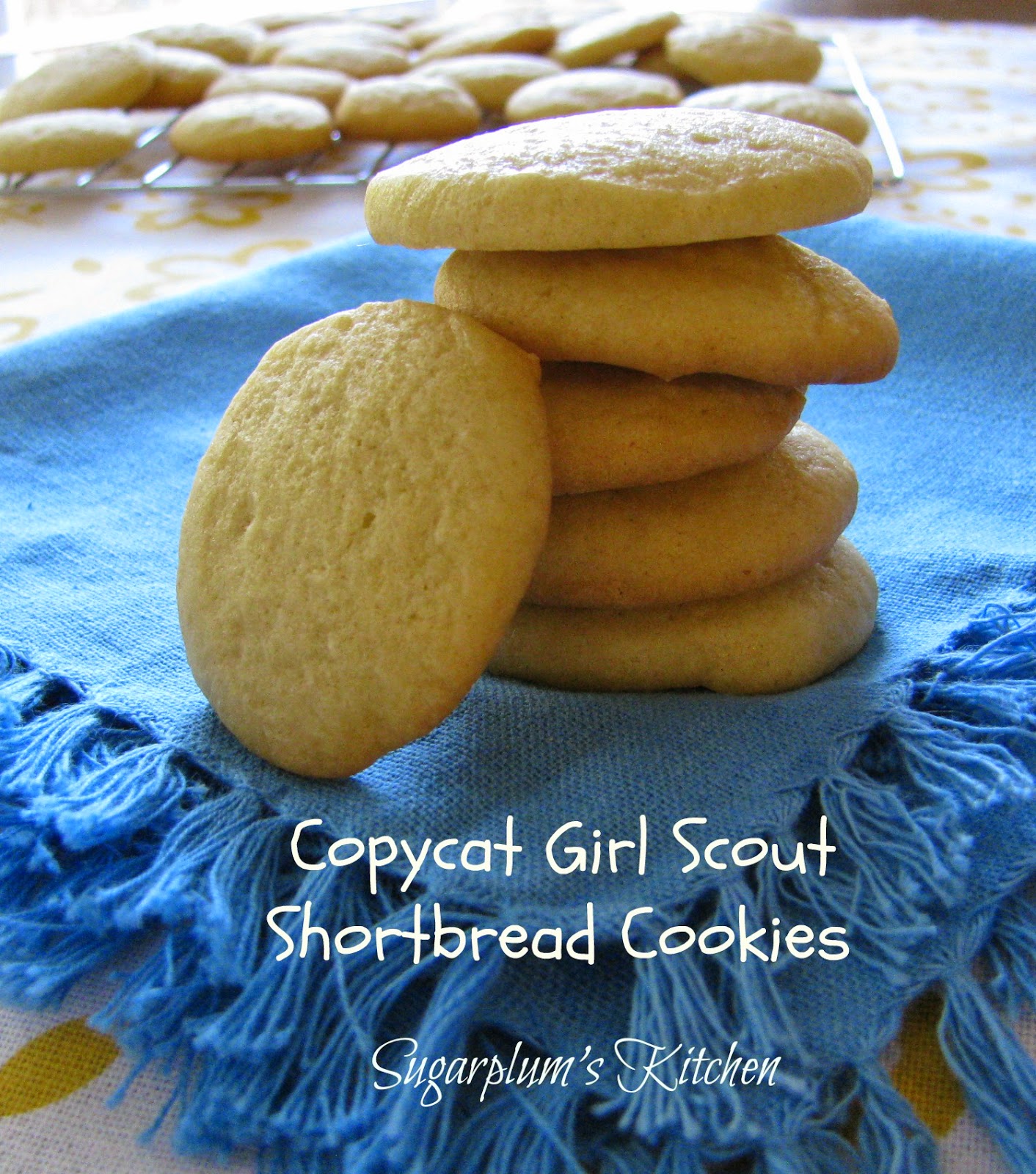 Sugarplum's Kitchen Copycat Girl Scout Shortbread Cookies