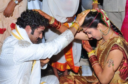 The young star married Lakshmi Pranathi in a traditional Telugu wedding on 
