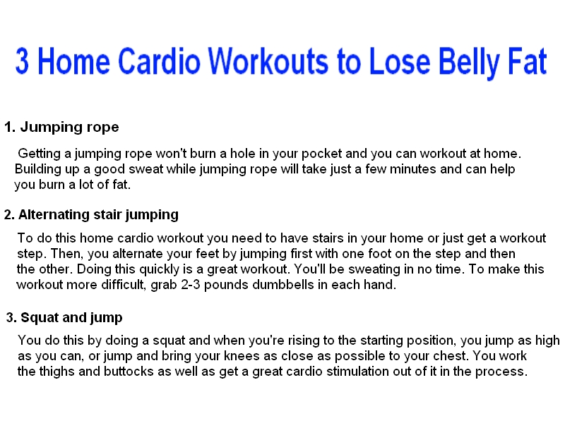 Workout To Lose Belly Fat For Women