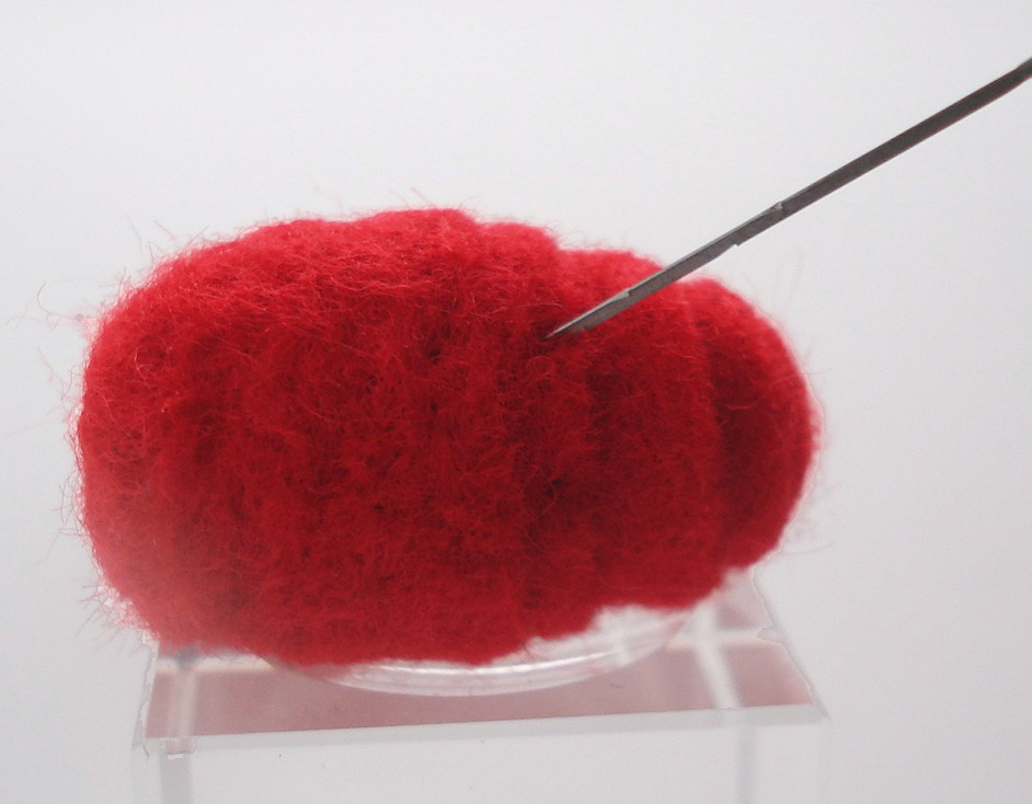 Kia Dallons Studio Tutorial Needle Felted Bead with Craft Felt