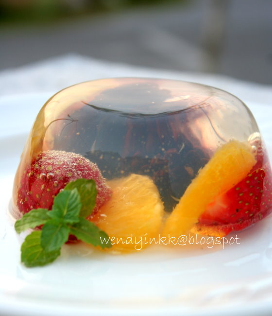 Table for 2.... or more Fizzy Fruit Jelly Jelly Week 2