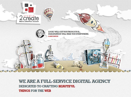 Illustrations in Web Design