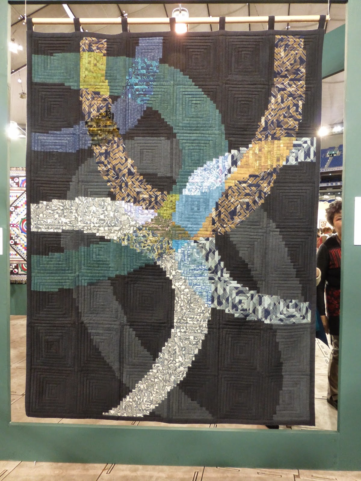 sashiko and other stitching Tokyo International Great Quilt Festival