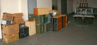 My stuff and the trailer in storage My stuff and the trailer in storage