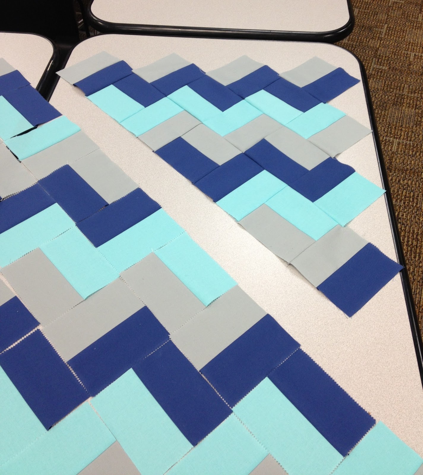 ZigZag Baby Quilt « Moda Bake Shop