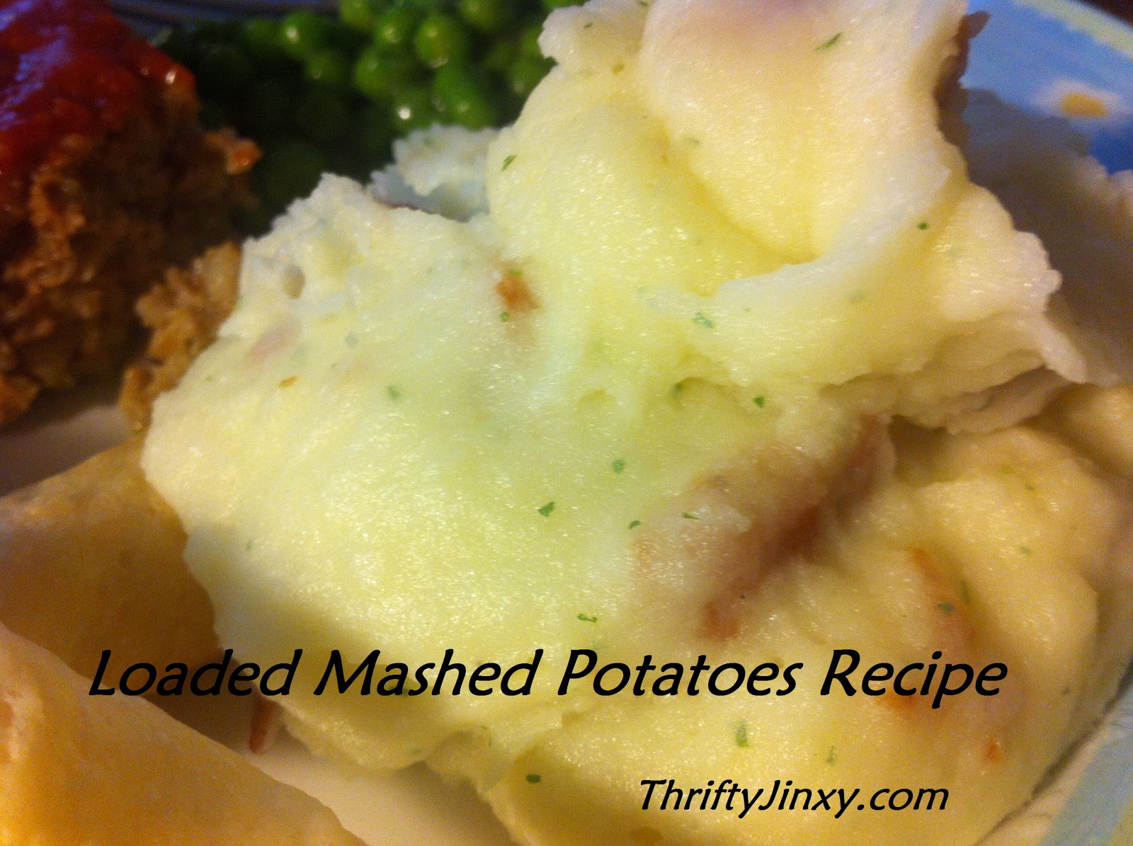 Easy Loaded Mashed Potatoes Recipe (Using Instant Potatoes) Thrifty Jinxy
