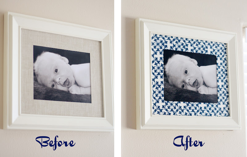 Lovely Little Snippets DIY Matted Frame