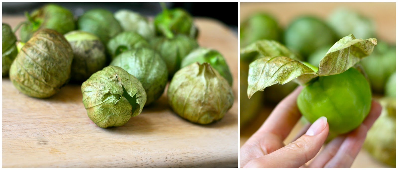 T is for Tomatillo Avocado Salsa with Homemade Baked Tortilla Chips