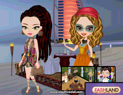 Fashland giochi di moda su Facebook