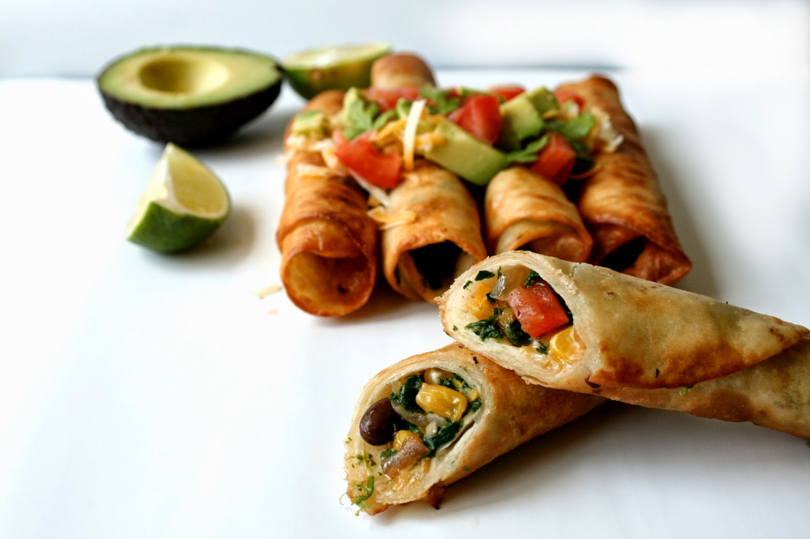 I Thee Cook Summer Veggie Taquitos
