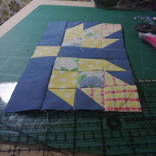 Tea Rose quilt block