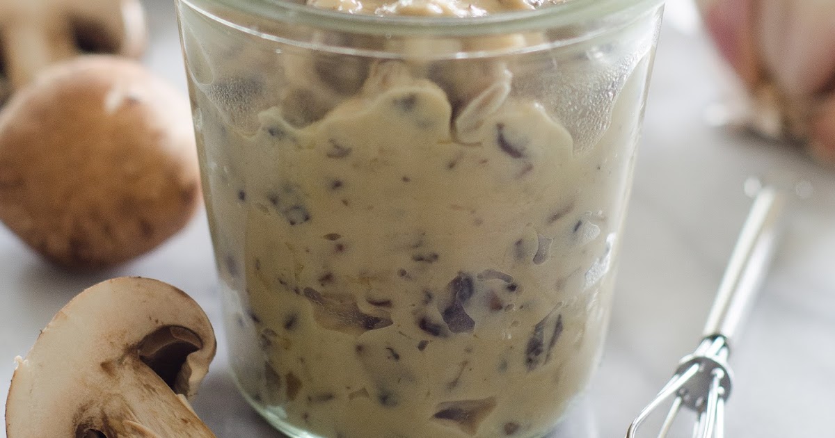 Homemade Condensed Cream of Mushroom Soup Buttered Side Up