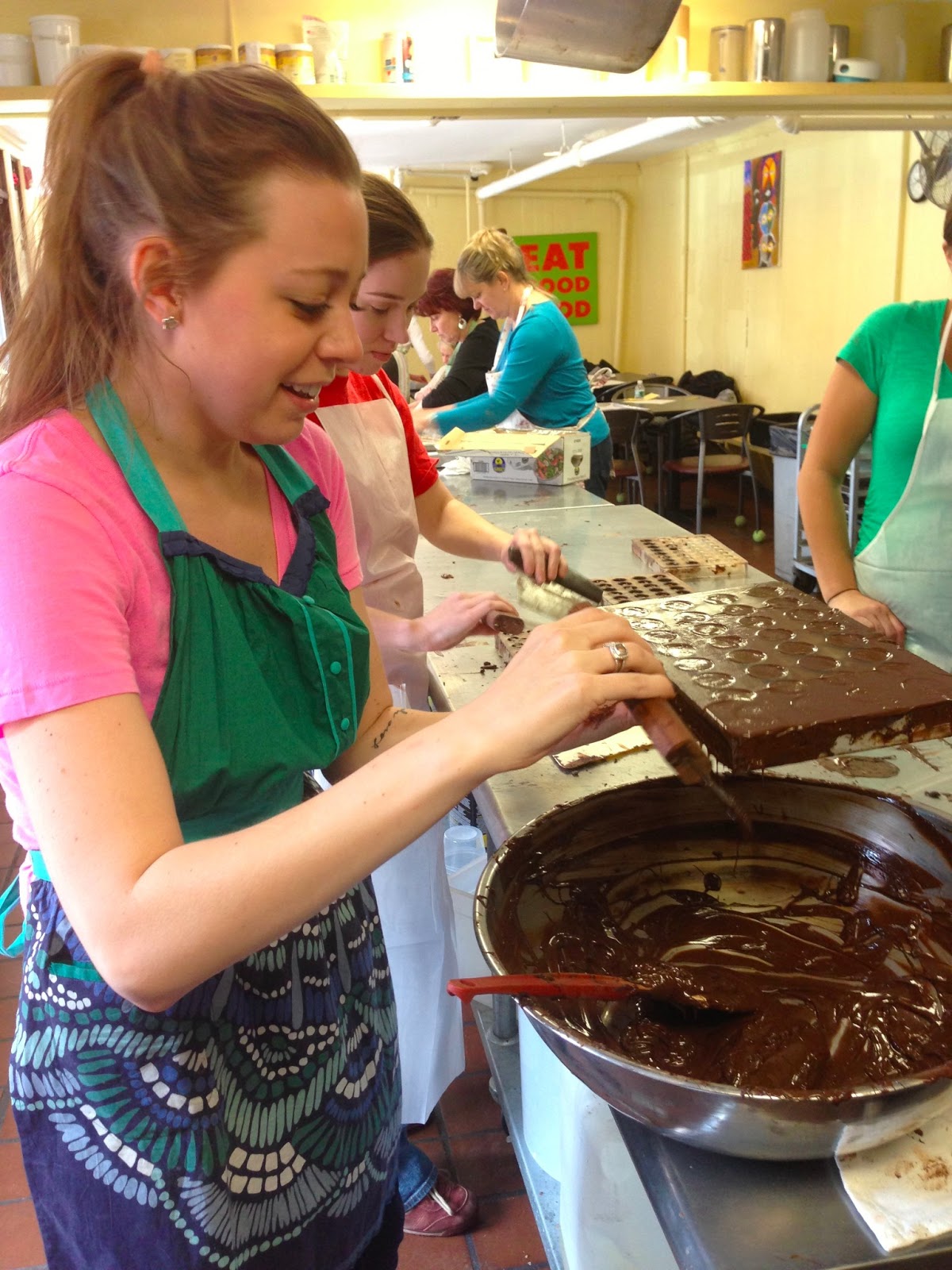 Cupcakes & Couture Chocolate Making Class at ChocoLee