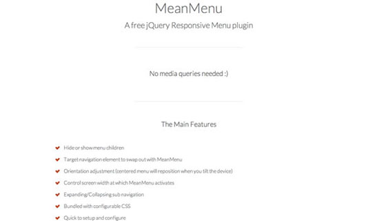 MeanMenu