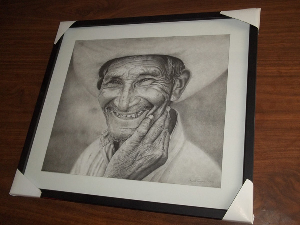 Alma Wayúu Anyelo Gonzlález Hiperrealismo Dibujo Grafito