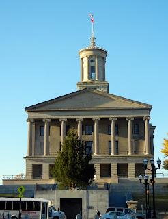 The Tennessee State Capitol Building  in Nashville